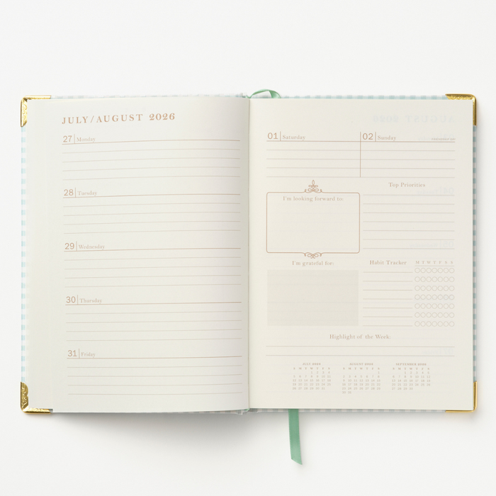 Good JUJU PLB0047 17-Month Weekly Medium Bound Planner