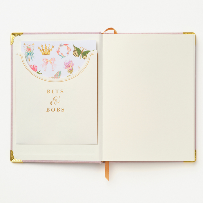 Good JUJU PLB0051 Tulip Blind Embossed Weekly Medium Bound Planner