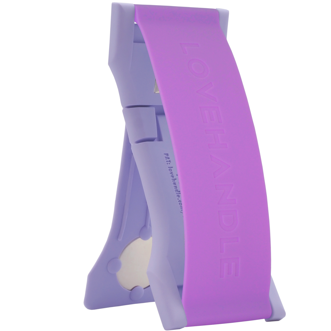 Lovehandle P-1103-22 PRO Silicon Electric Purple on Lavender Base