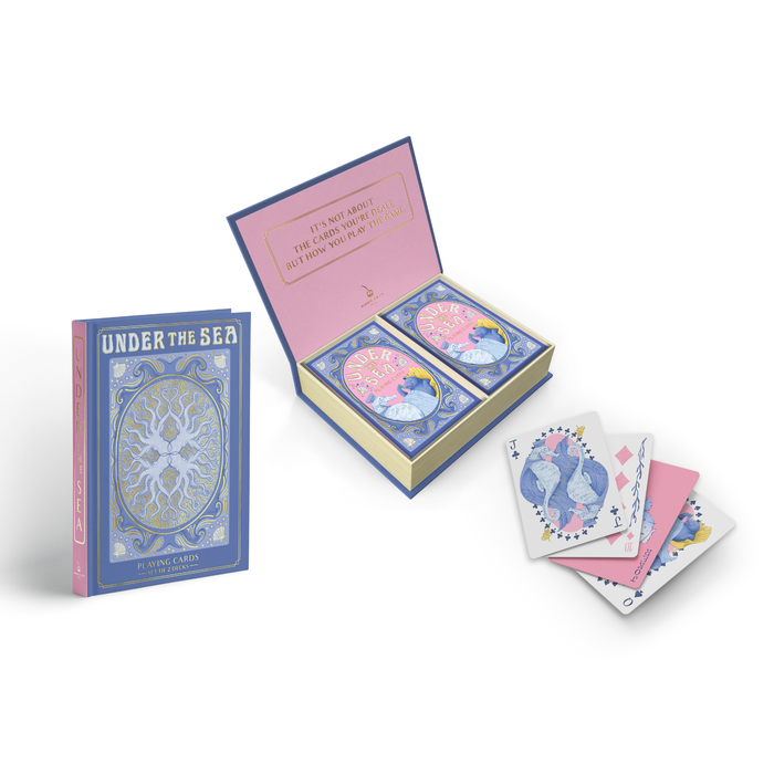 Good Juju Ink PS0001 Playing Cards Book Box Set: Under The Sea