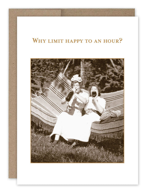 Shannon Martin SM292 Happy Hour Birthday Card