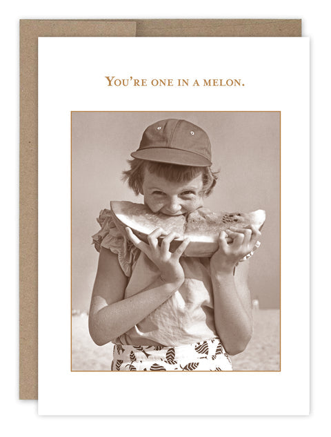 Shannon Martin SM747 Your's One In a Melon Thank You Card
