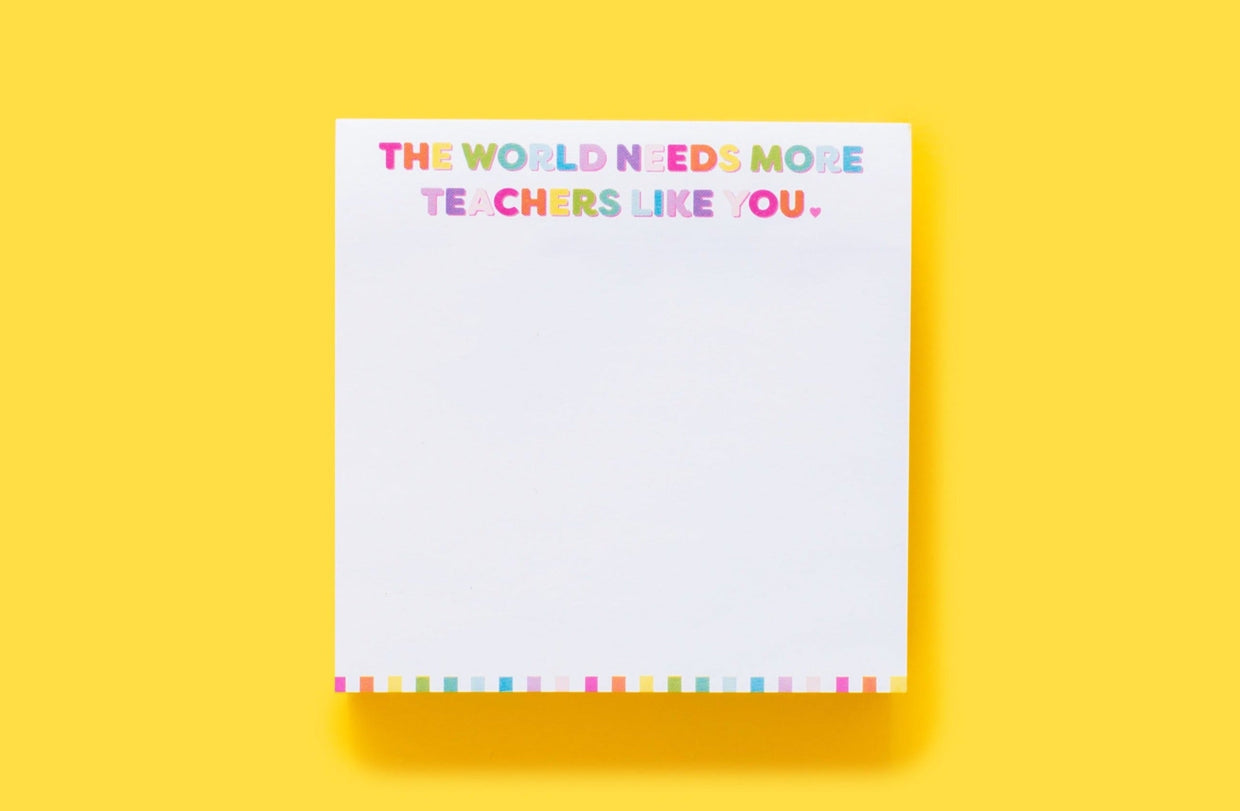 Taylor Elliott Designs SR-07 Sticky Notes Pad - Teacher Appreciation