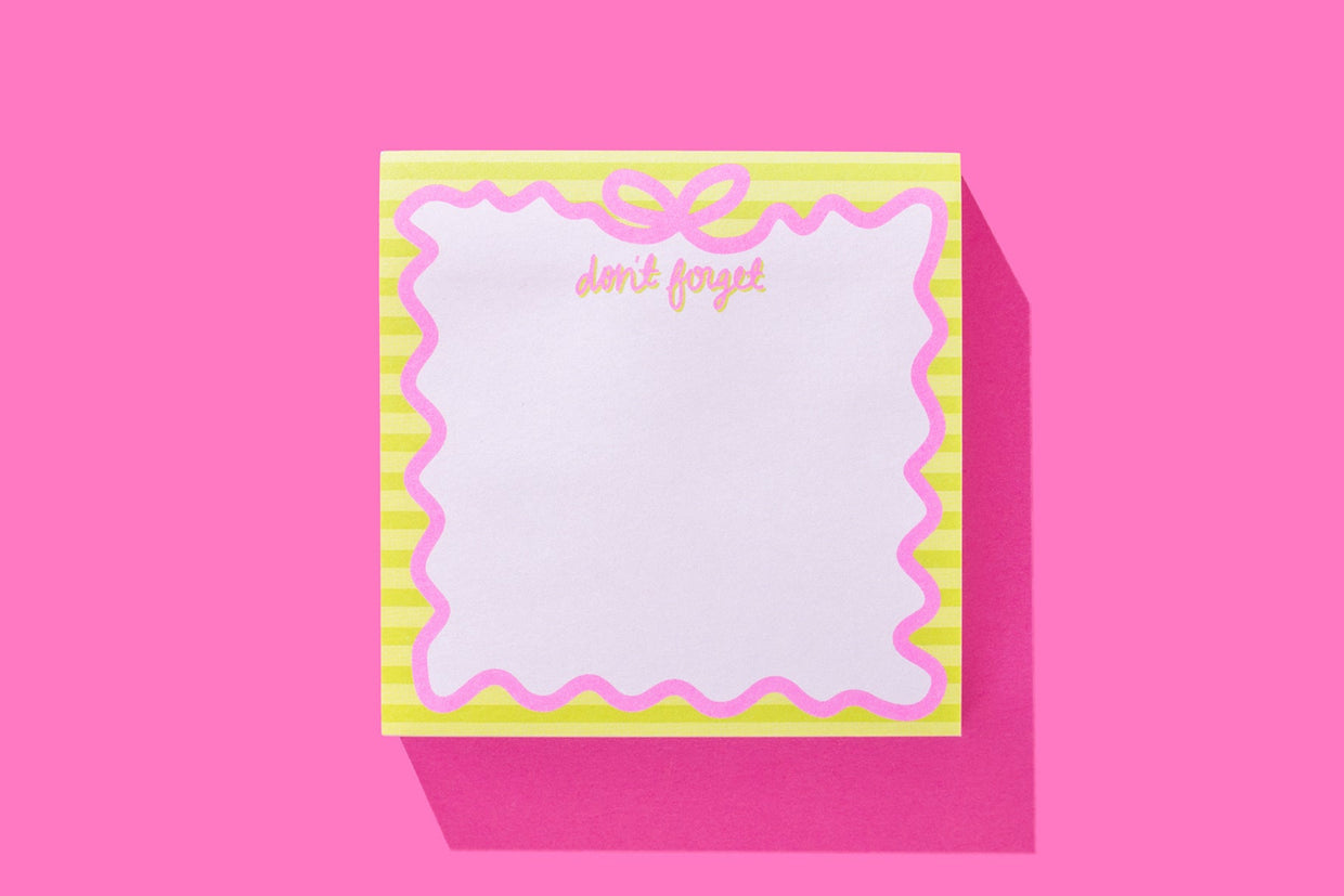 Taylor Elliott Designs SR-10 Sticky Notes Pad - Don't Forget