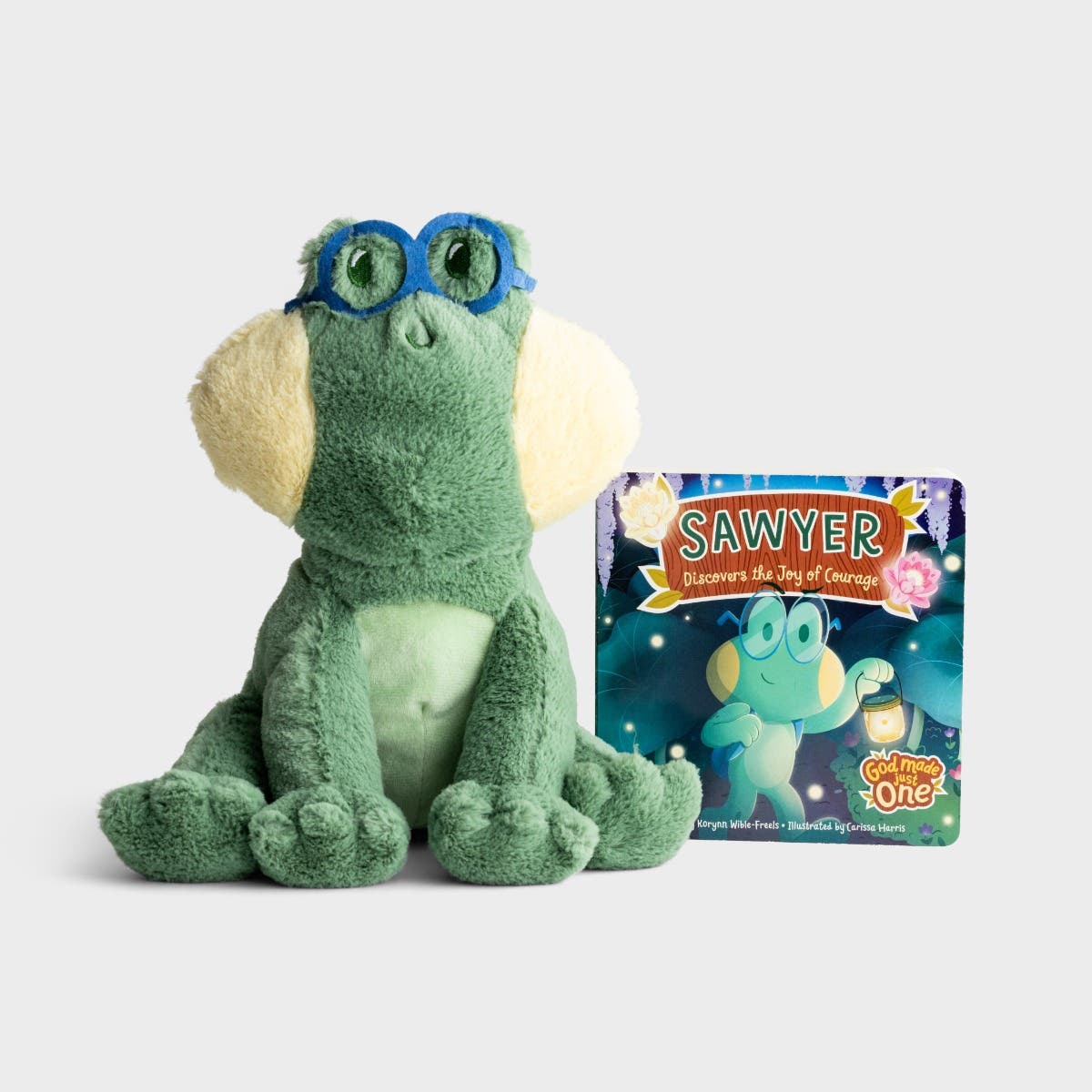 Dayspring U3317 Sawyer Discovers the Joy of Courage - Book and Stuffed Animal