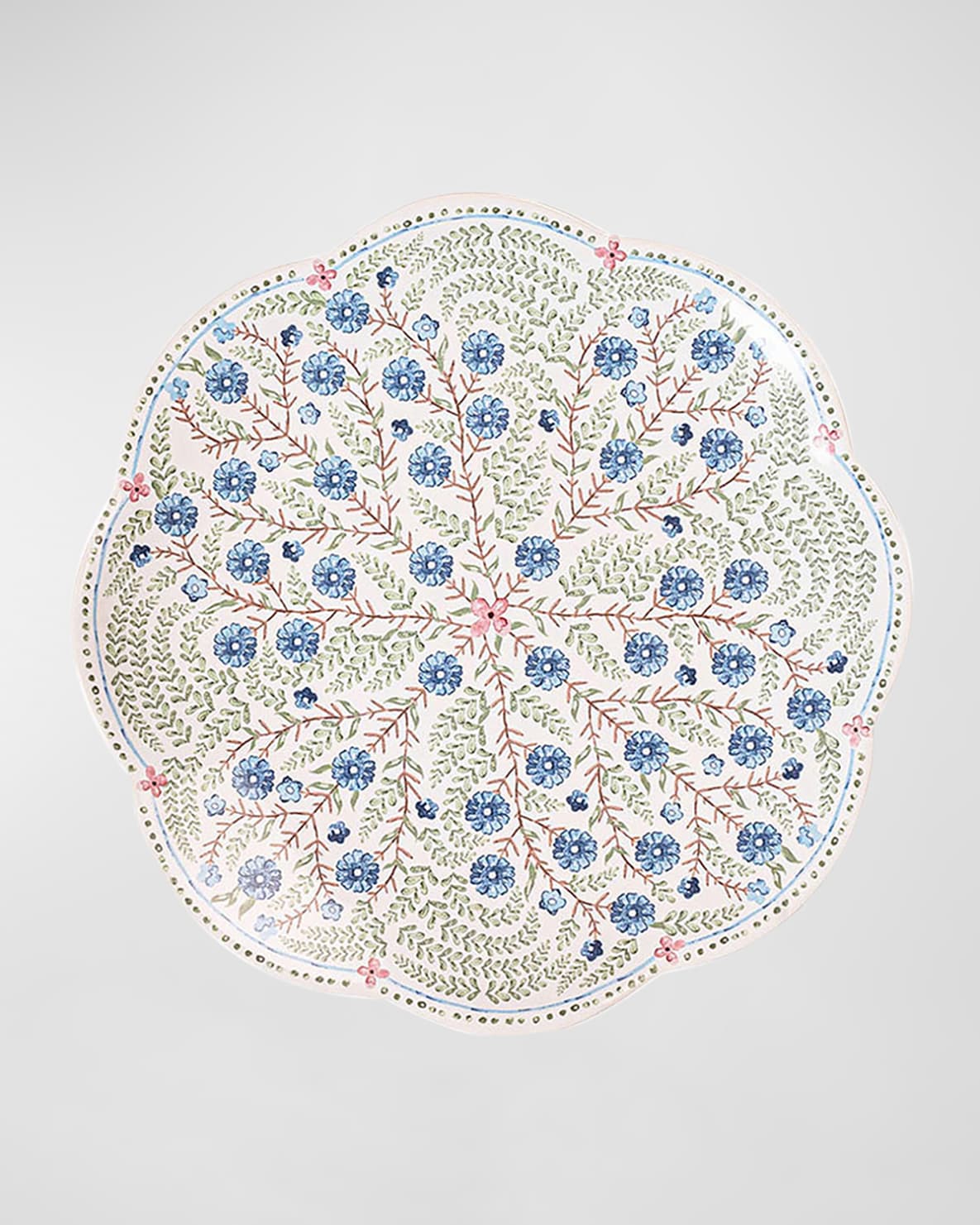 Juliska SVL63/47 Villa Seville Scalloped Salad/Dessert Plate - Chambray