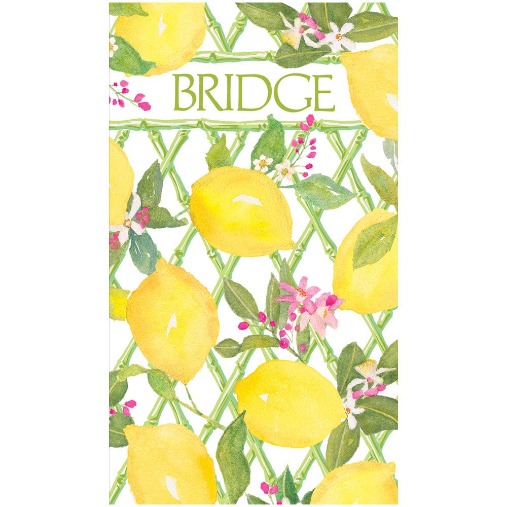 Caspari Bridge Score Pad