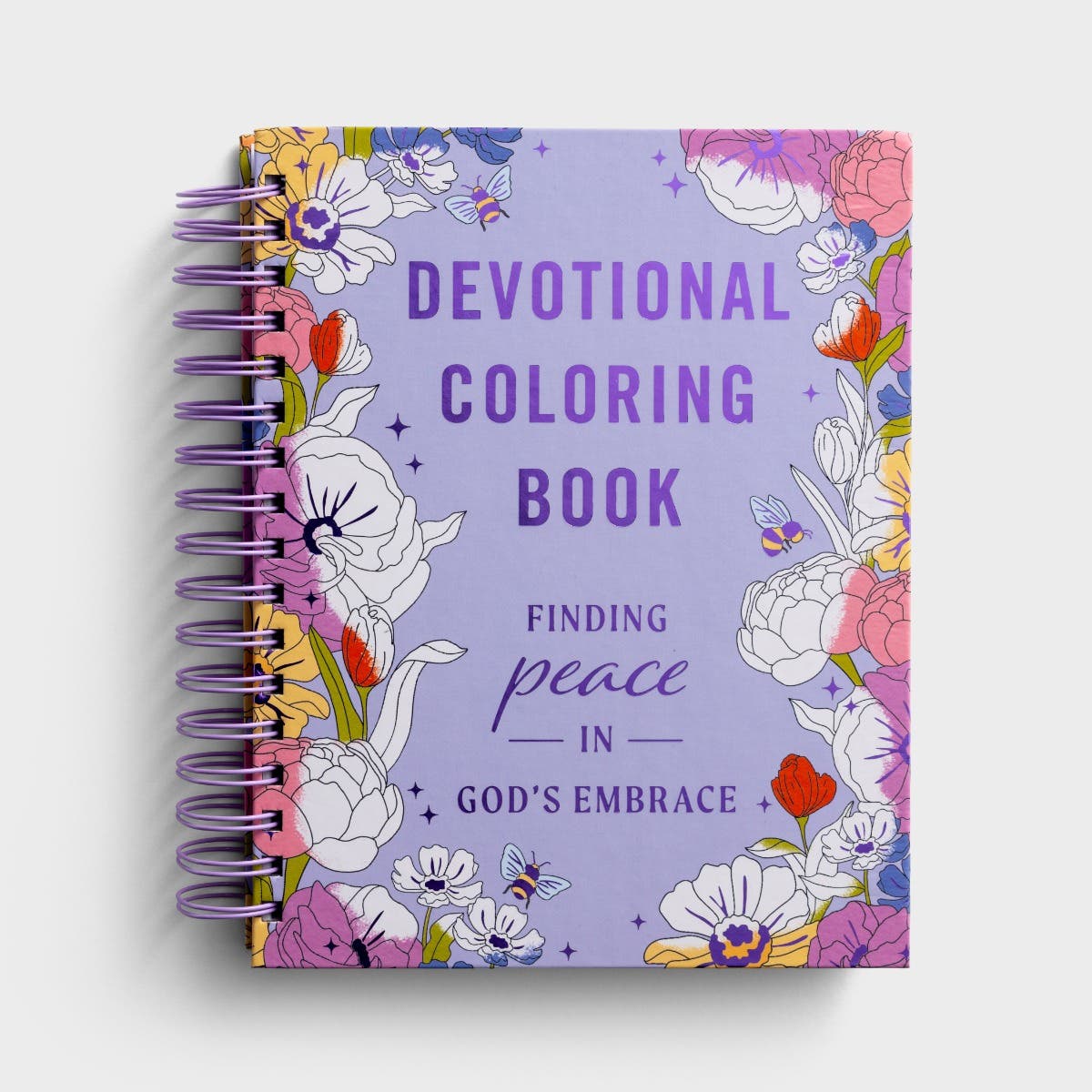 DaySpring U3621 Devotional Coloring Book - Finding Peace in God's Embrace