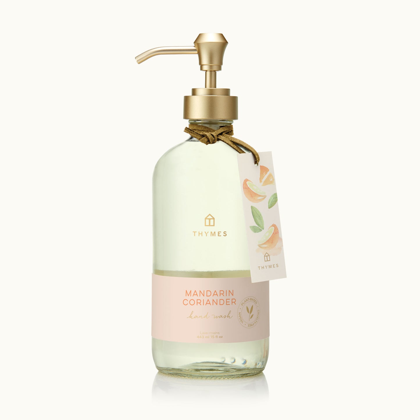Thymes Mandarin Coriander 0730350100 Large Hand Wash 15 oz