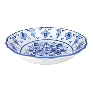 Le Cadeaux 245MRCB Moroccan Blue 13.75" Salad Bowl