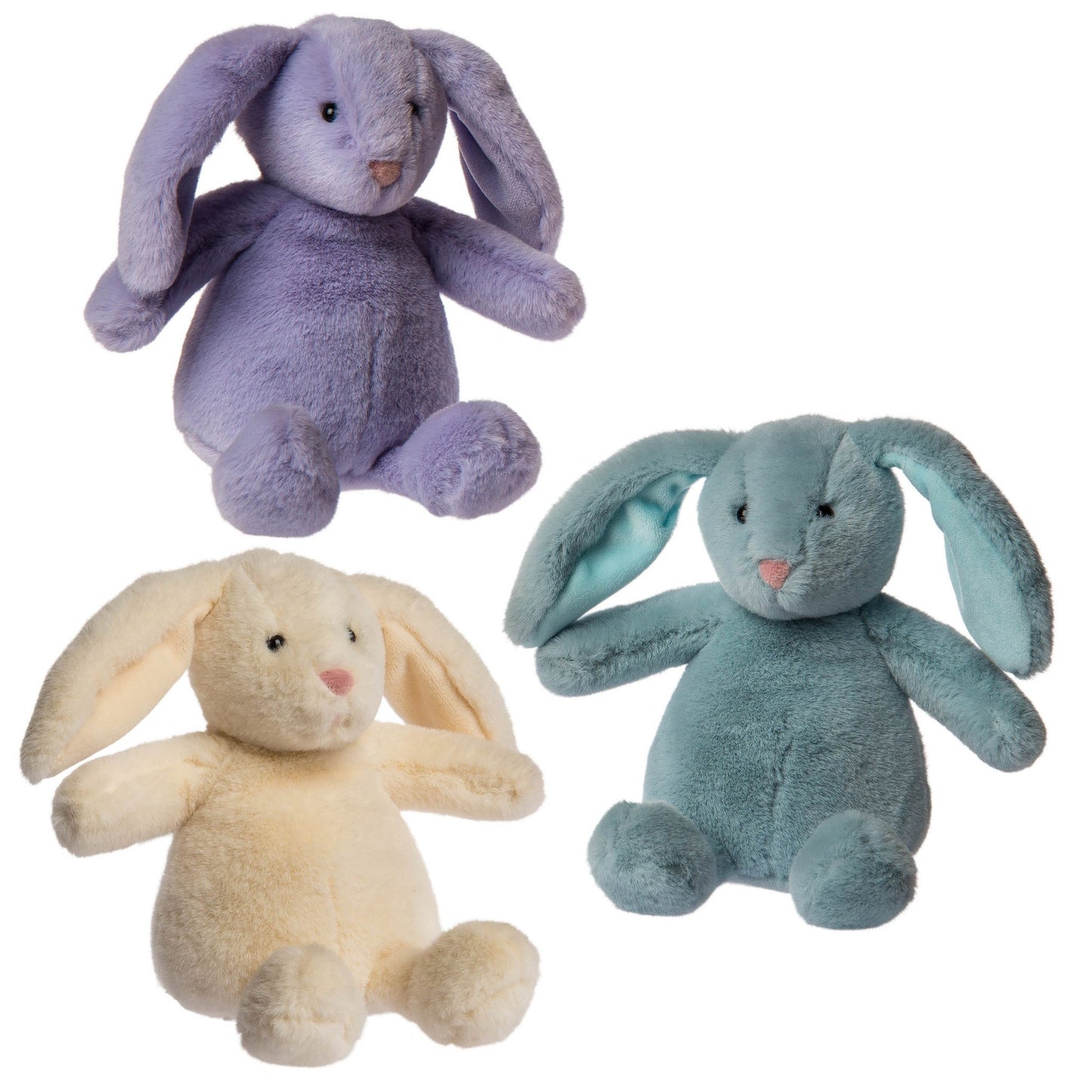 Mary Meyer 66802 Bubbles Bunny - 3 Color Assortment
