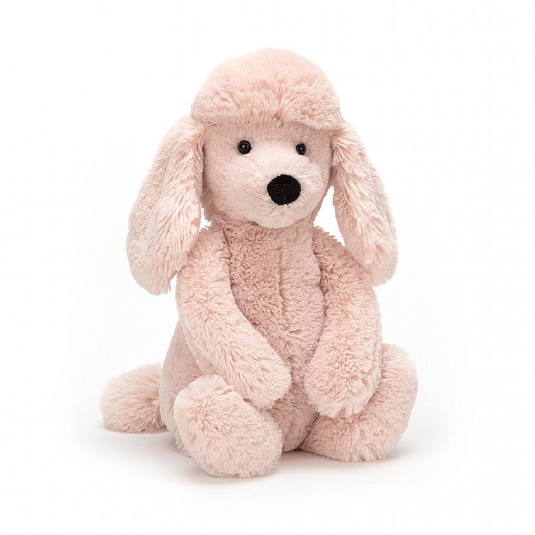 Jellycat BAS3PDL Medium Blush Bashful Poodle