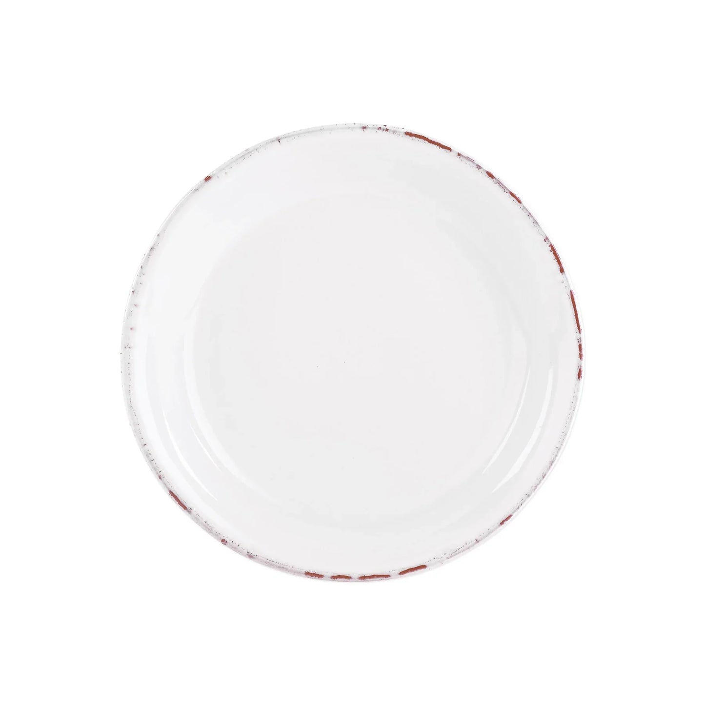 Vietri CUF-2601B Cucina Fresca Bianco Salad Plate 10.5"
