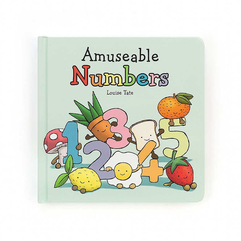 Jellycat BK4AN Amuseable Numbers Board Book