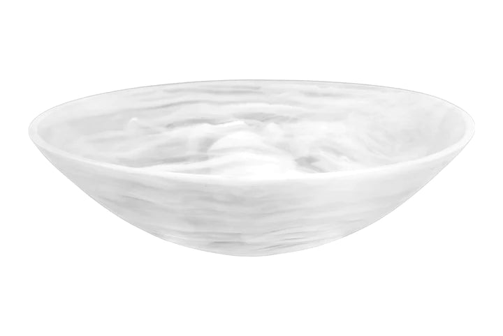 Nashi Home C03B02 Everyday Medium Bowl White Swirl