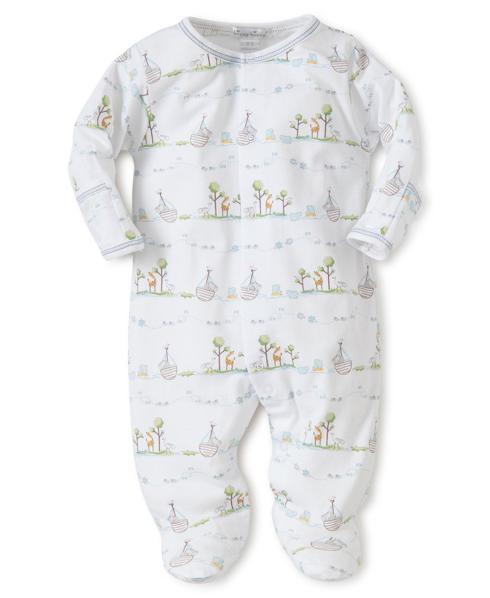 Kissy Kissy F1635304P Noah's Print Footie