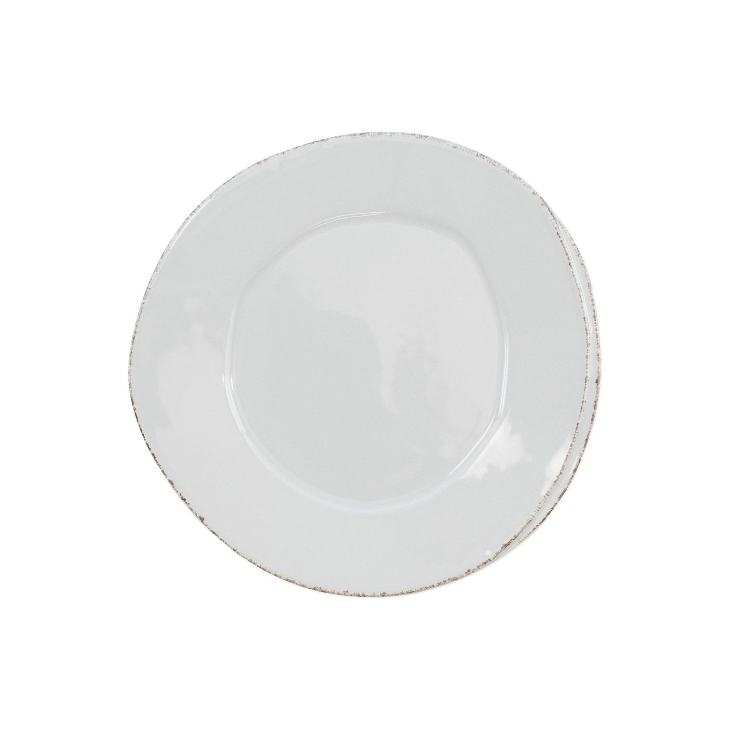 Vietri LAS-2601LG Lastra Light Gray European Salad Plate
