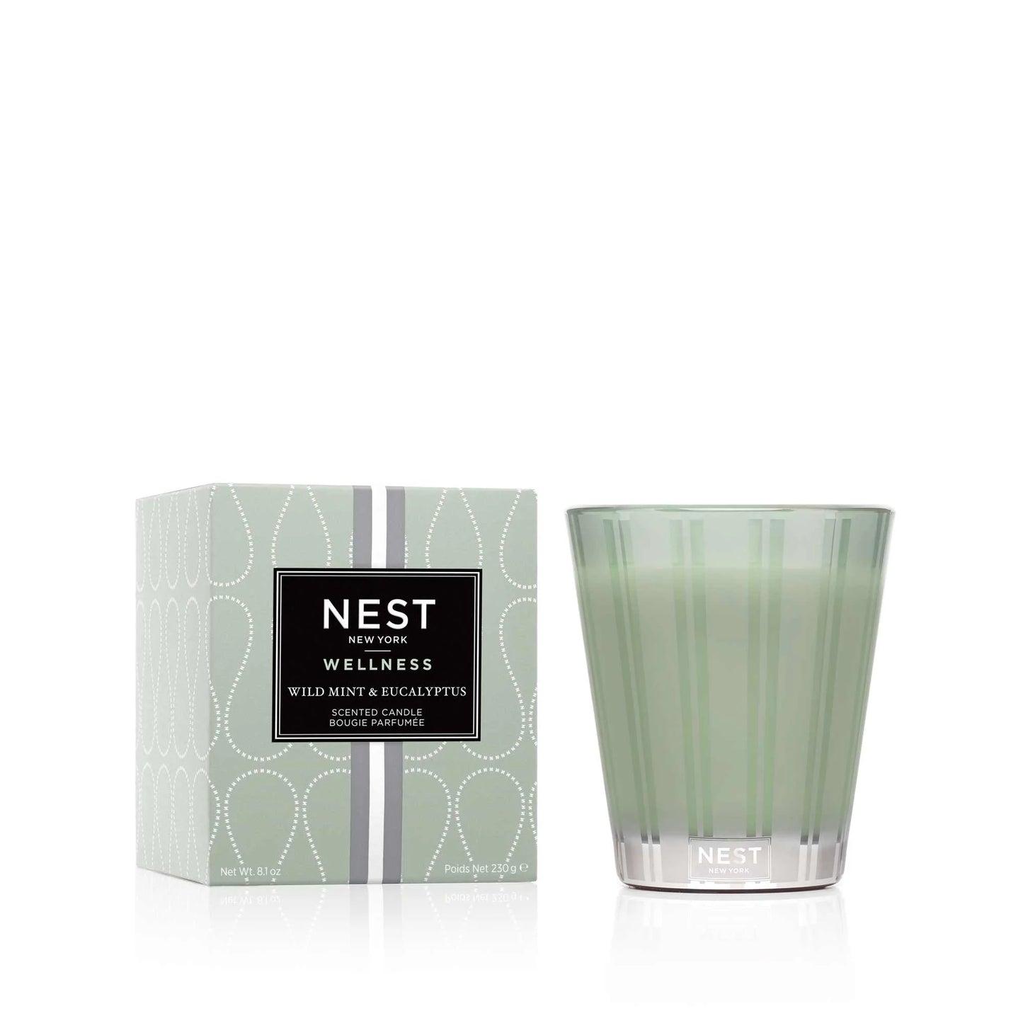Nest NEST01ECS Nest Classic Candle Wild Mint & Eucalyptus