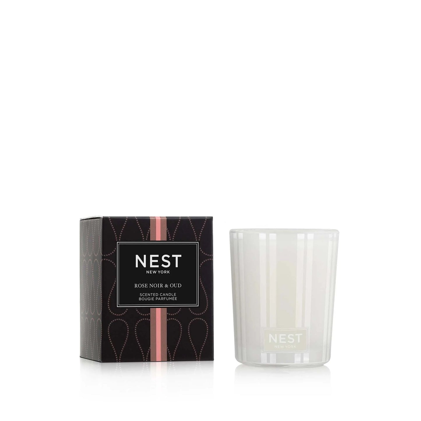 Nest NEST02RO Rose Noir & Oud Votive Candle