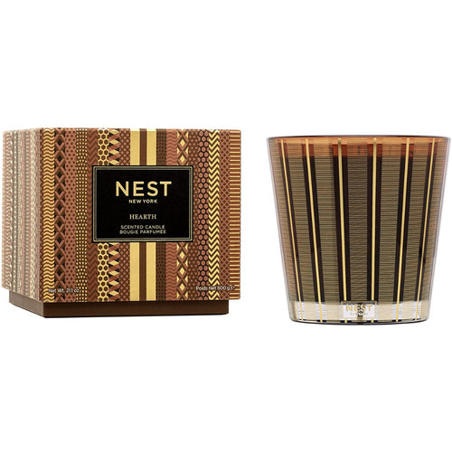 Nest NEST03HE Hearth 3 Wick Candle