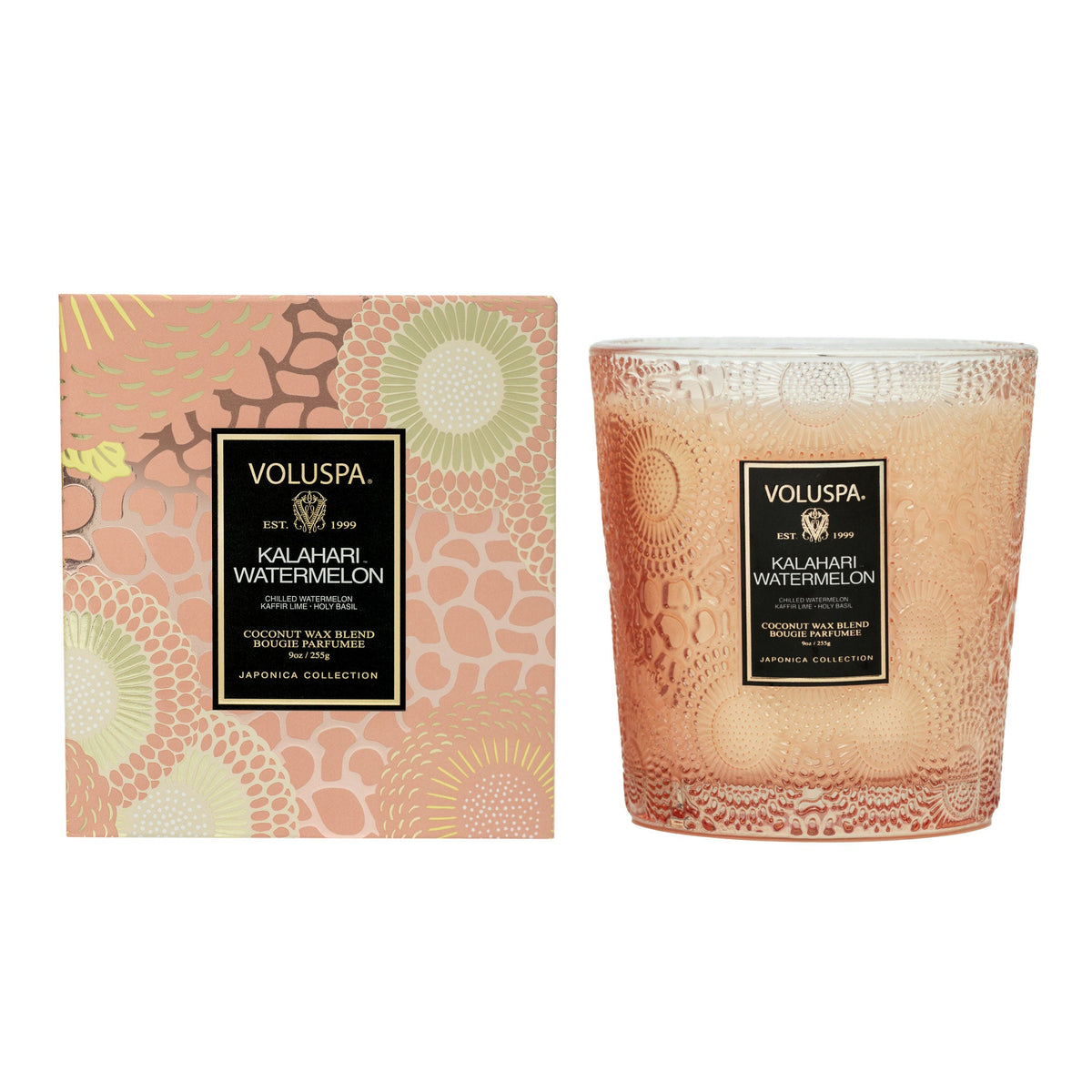 Voluspa 73427 Kalahari Watermelon 9 Oz. Classic Candle