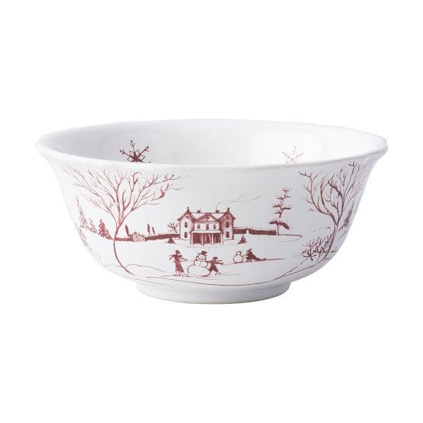 Juliska CE07/73 Country Estate Winter Frolic Ruby Cereal Bowl