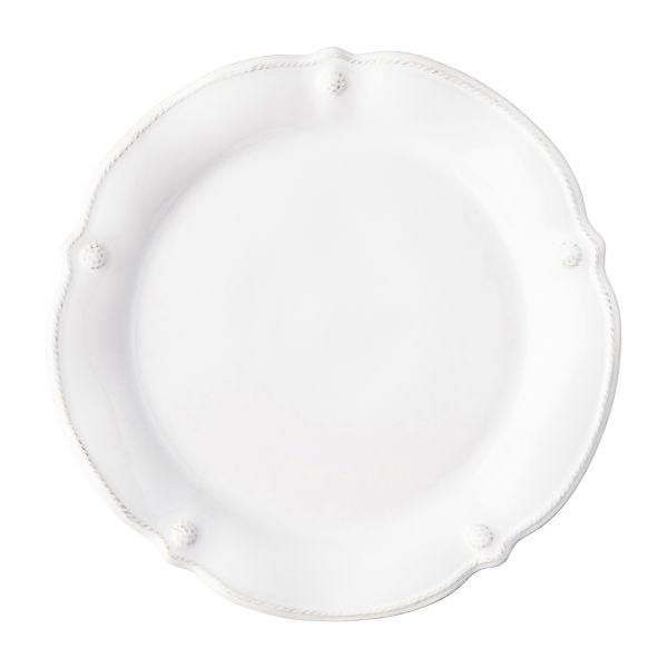 Juliska JA01/W Berry & Thread Whitewash Flared Dinner Plate