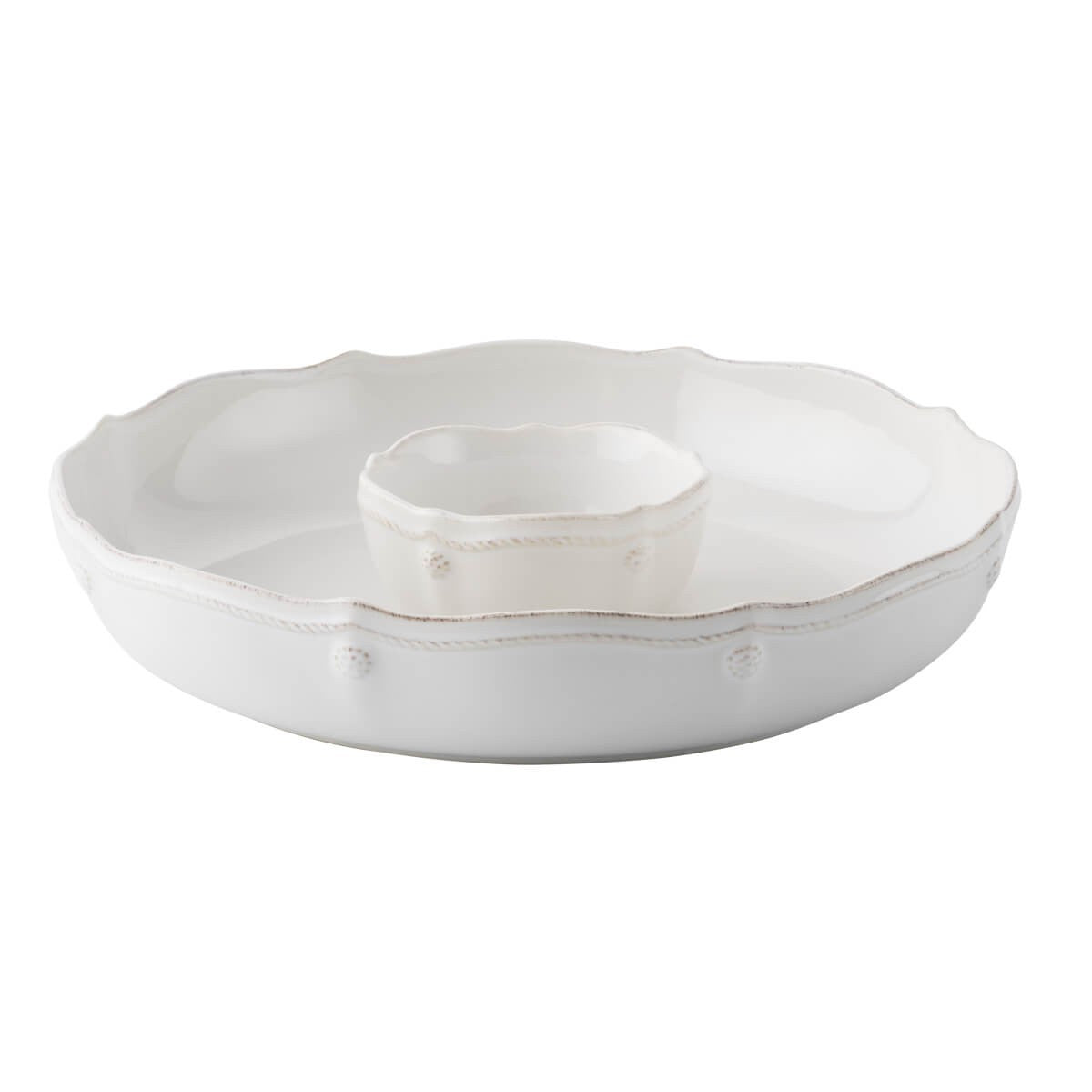 Juliska JA100/W Berry & Thread Chip-n-Dip 12.5"