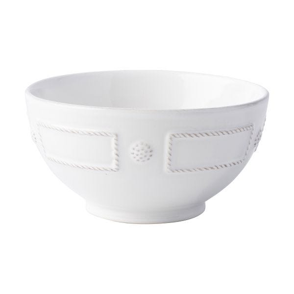 Juliska JB07/W Berry & Thread French Panel Whitewash Cereal/Ice Cream Bowl