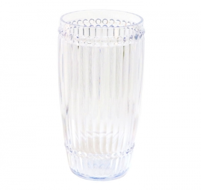 Le Cadeaux 512C Poly Carb Milano 21 oz Large Tumbler Clear