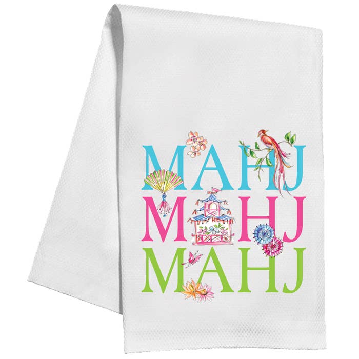 RosanneBeck Collections 016-1429 Mahj Mahj Mahi Kitchen Towel