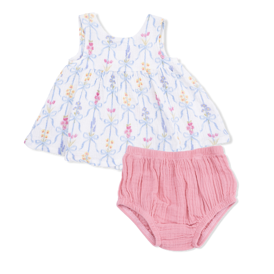 Angel Dear 1337-S26-RBQ Ribbon Bouquets Dress