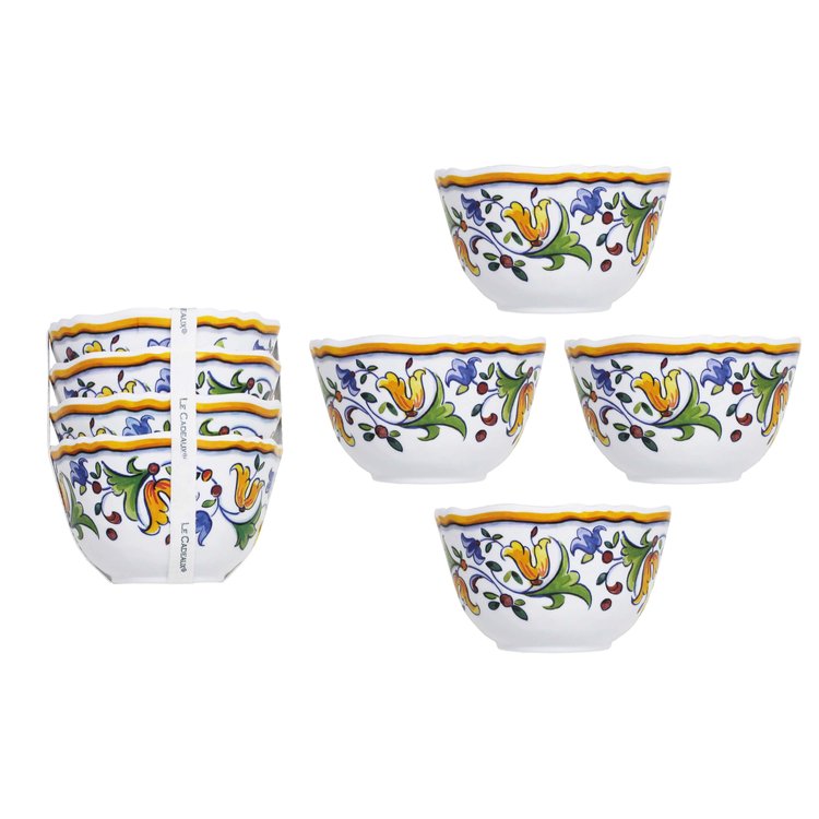 Le Cadeaux 098CAPR Capri Dessert Bowls - Set of 4