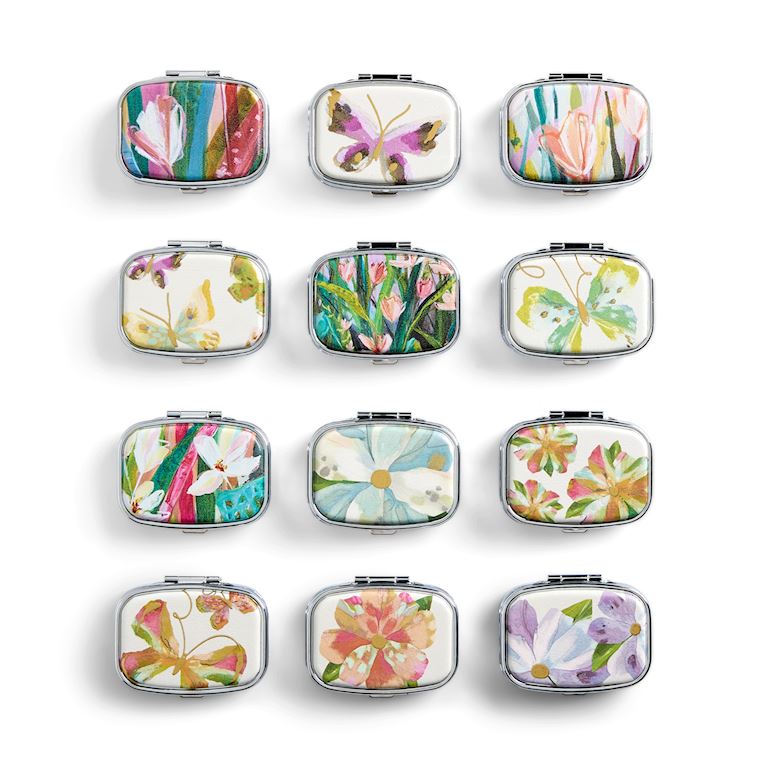Demdaco 1004938916 Butterfly Pill Box