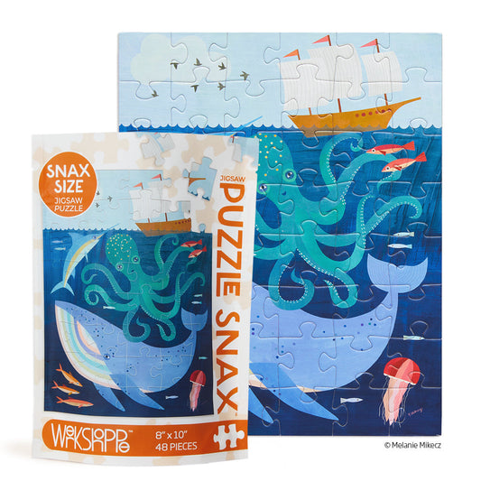 Werkshoppe 10210 Deep Sea Adventure 48 Piece Puzzle Snax