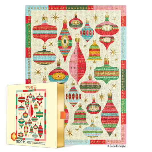 Werkshoppe 10228 Vintage Ornaments 1000 Piece Puzzle
