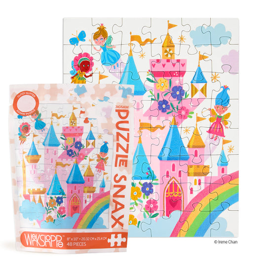Werkshoppe 10838 Fairy Castle 48 Piece Puzzle Snax