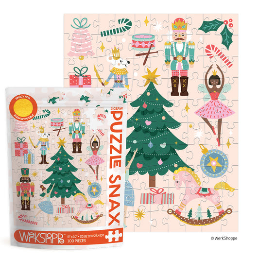 Werkshoppe 10882 Nutcracker Ballet 100 Piece Puzzle Snax