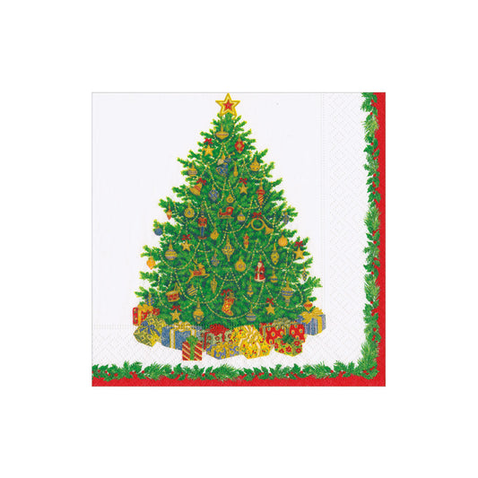 Caspari 11391 Christmas Tree Napkins