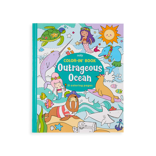 Ooly International Color-In' Book