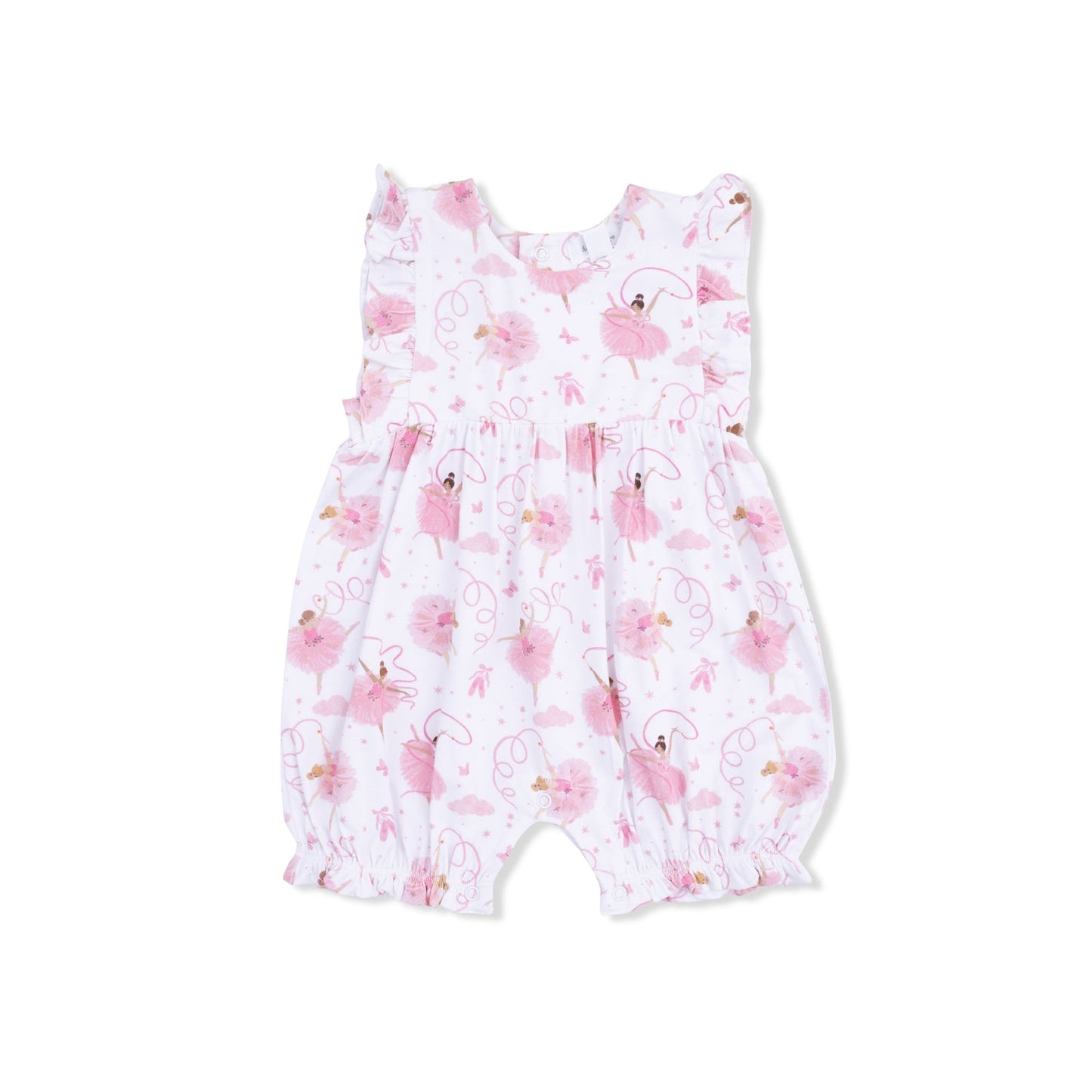 Angel Dear 1318-S26-RBB Ribbon Ballerinas Ruffle Playsuit
