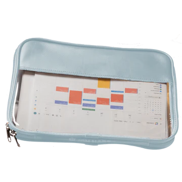 Jon Hart Clear Folio - Leather