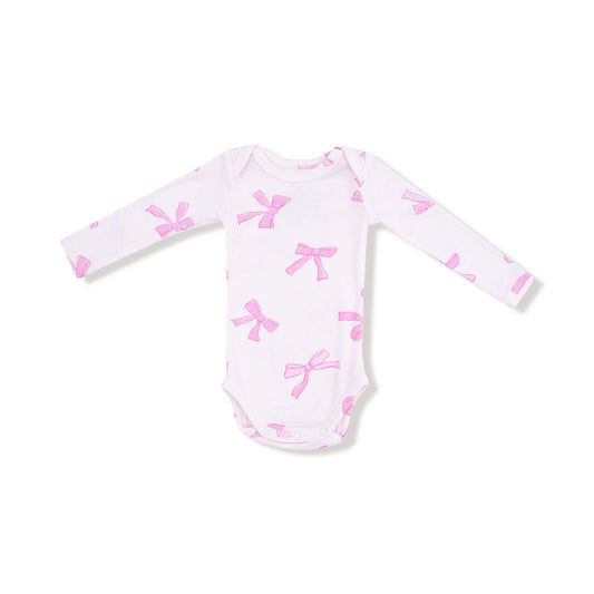 Angel Dear 147-F25-PRB Pretty Bows Lap Shoulder Bodysuit