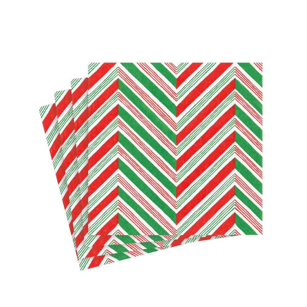 Caspari 17130 Candy Cane Stripes