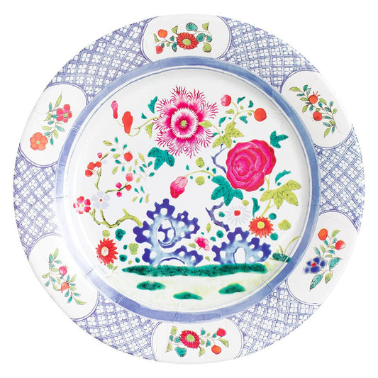 Caspari 17380 Floral Porcelain Paper Goods
