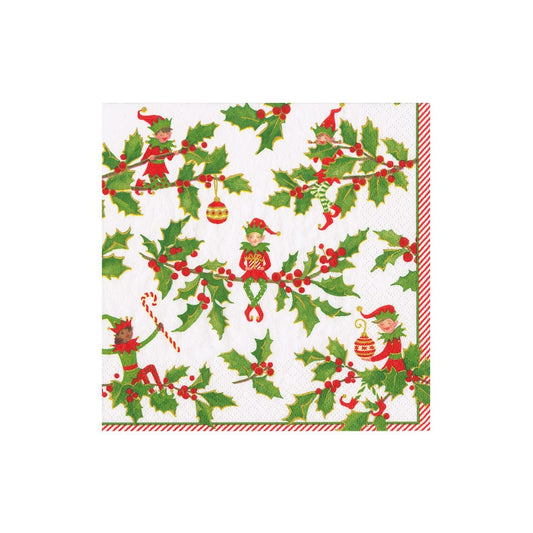 Caspari 17580 Jingle Elves