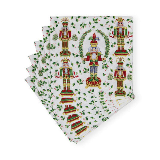 Caspari  17590 Nutcracker Christmas Napkin