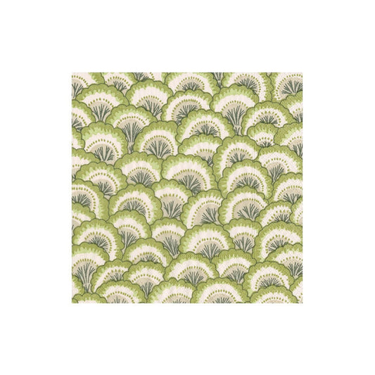 Caspari 17792 Pontchartraun Scallop Napkins - Green