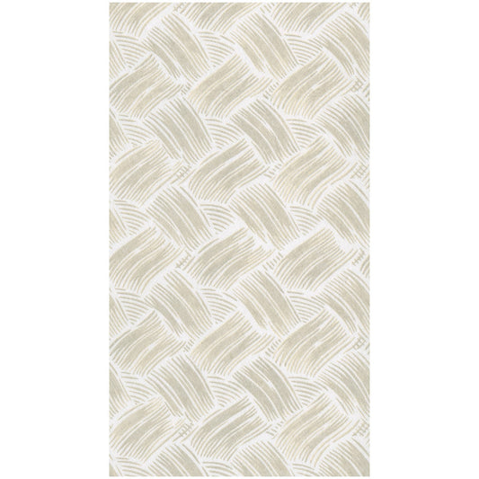 Caspari 17960 Basketry Flax Paper Linen Napkins