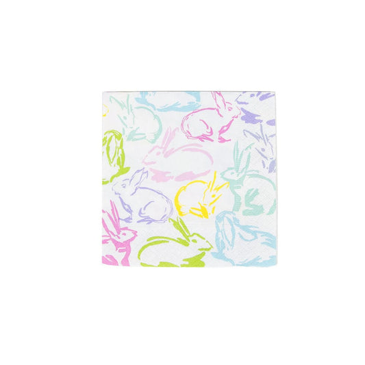 Caspari 17970C Hip Hop Cocktail Napkins